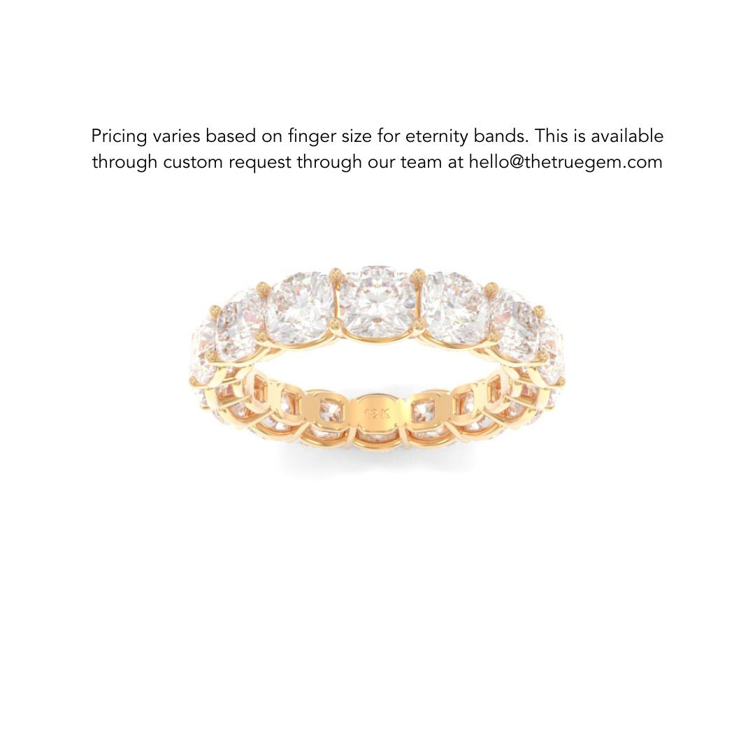 Maya Cushion Band Lab Grown Diamond