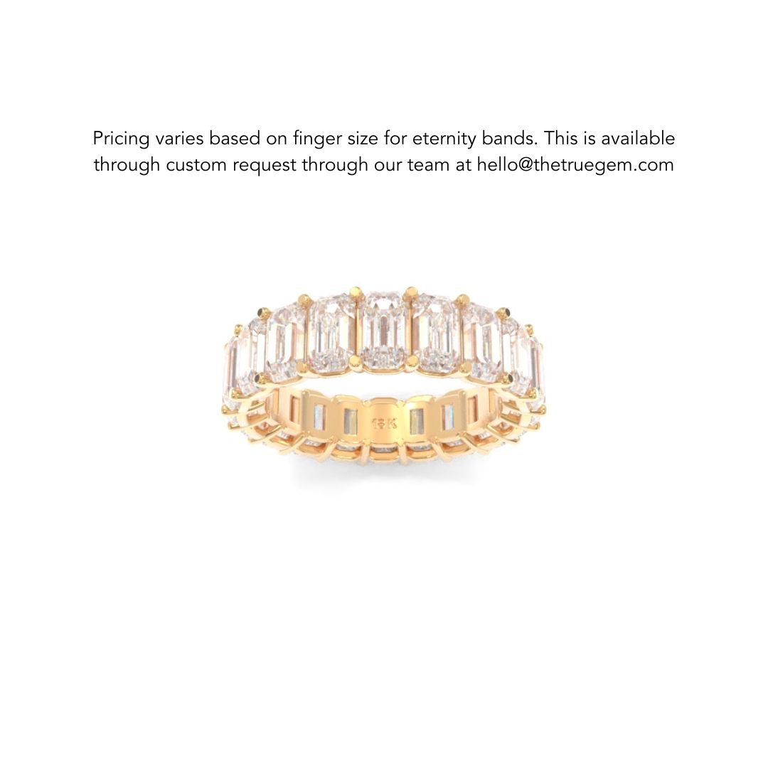 Maya Emerald Band Lab Grown Diamond