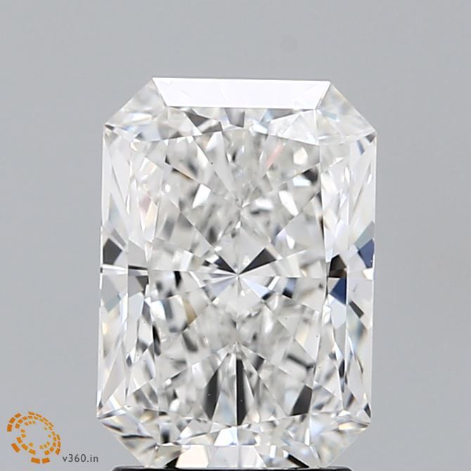 2.08ct 9.12x6.32x4.23 RADIANT Diamond