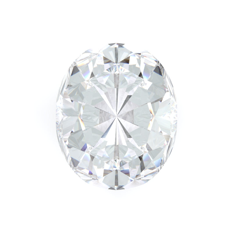 TTG Moissanite Brilliant Oval