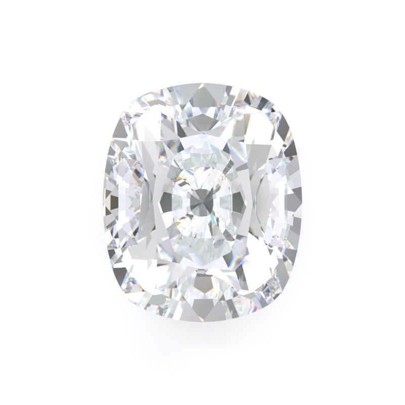 TTG Moissanite Old Mine Cushion