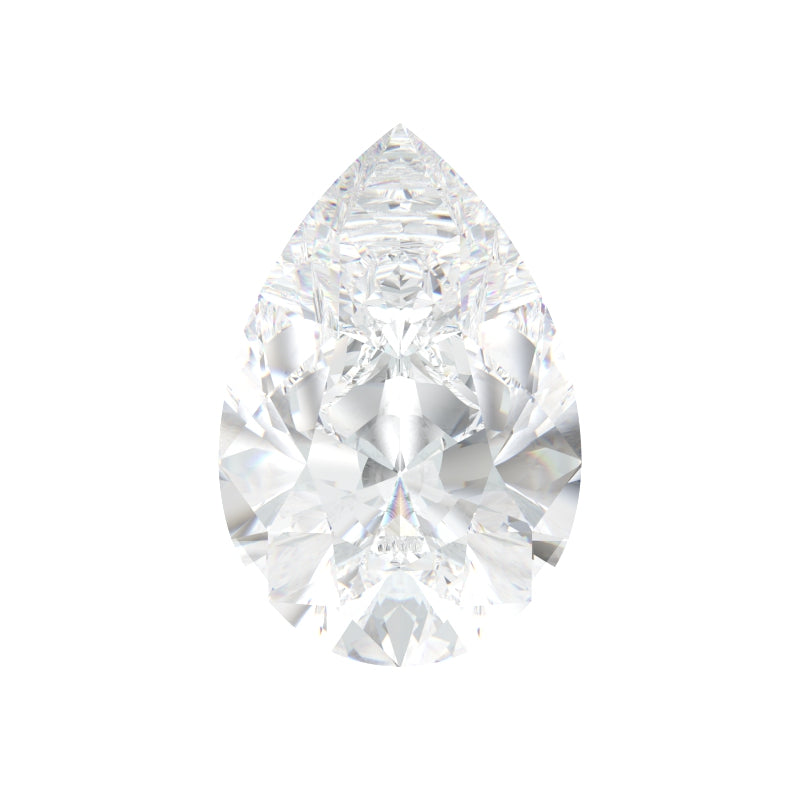 C&C Moissanite Pear