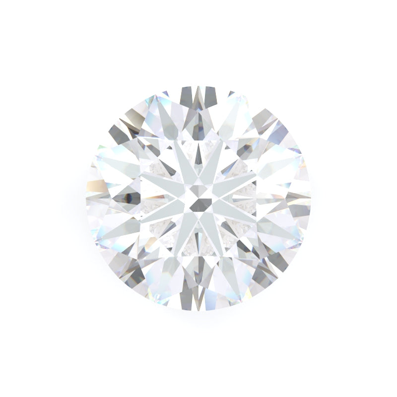 C&amp;C Moissanite Round