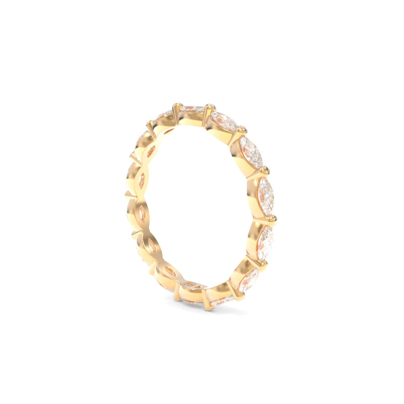 Amelia Petite Band Lab Grown Diamond