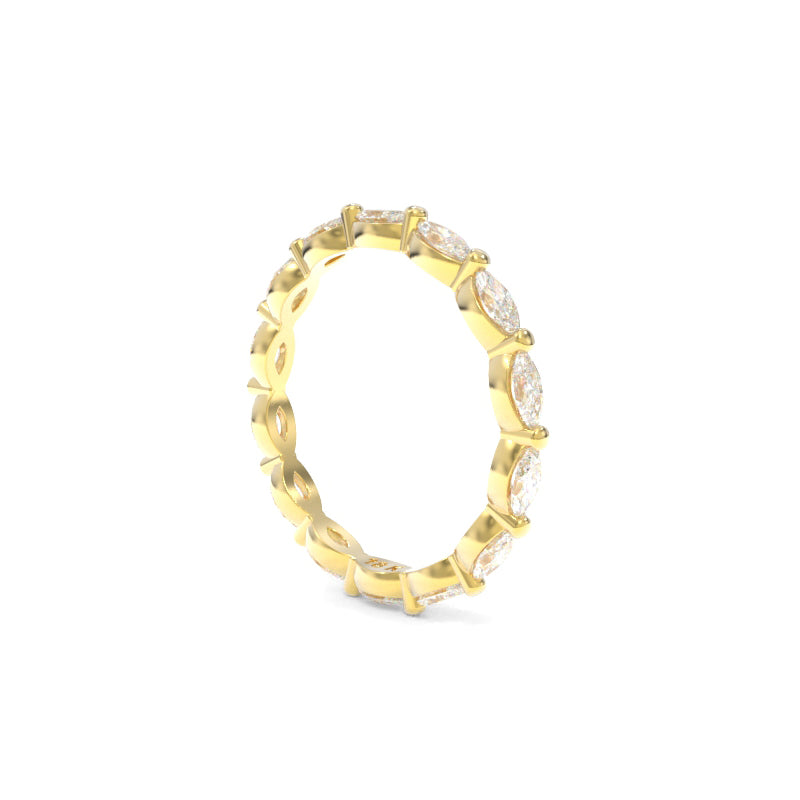 Amelia Petite Band Lab Grown Diamond