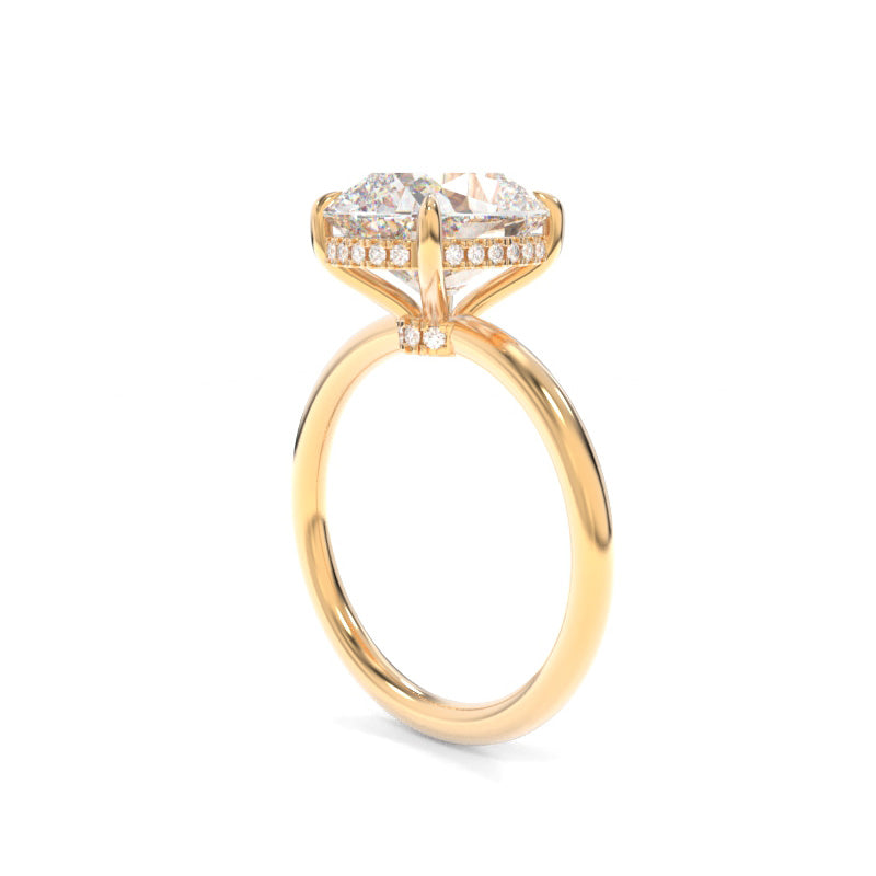 Avery Solitaire Old Mine Cushion