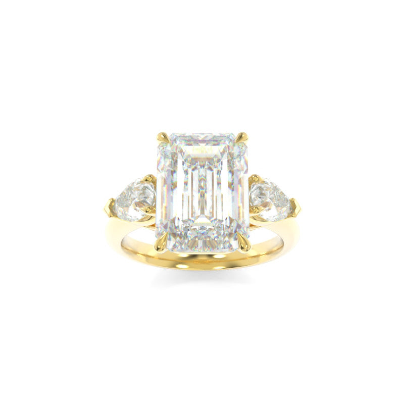 Charlotte Solitaire Emerald