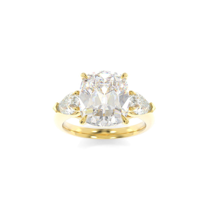 Charlotte Solitaire Old Mine Cushion