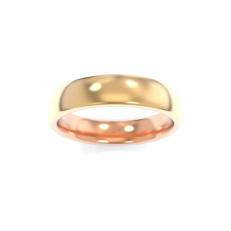Classic Two-Tone Band 5.00mm
