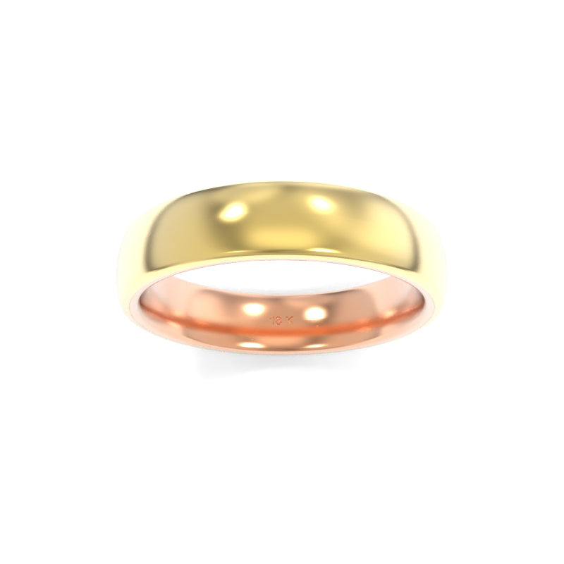 Classic Two-Tone Band 5.00mm