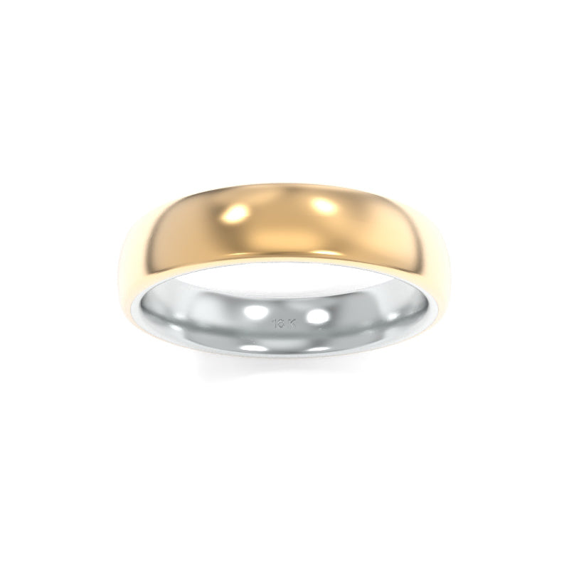Classic Two-Tone Band 5.00mm