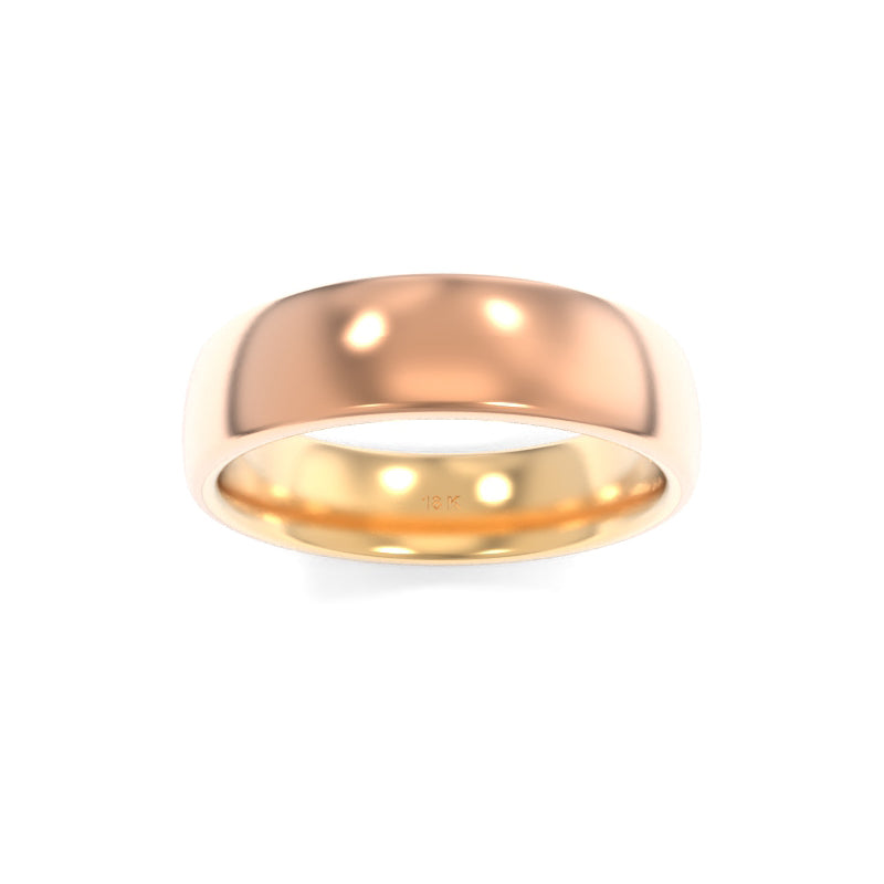 Classic Two-Tone Band 6.00mm