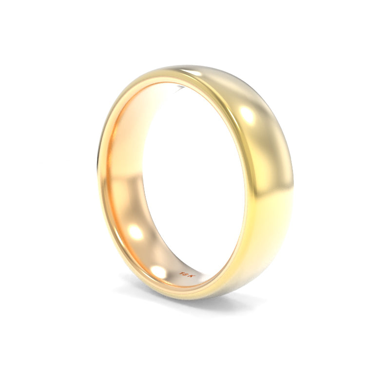 Classic Two-Tone Band 6.00mm