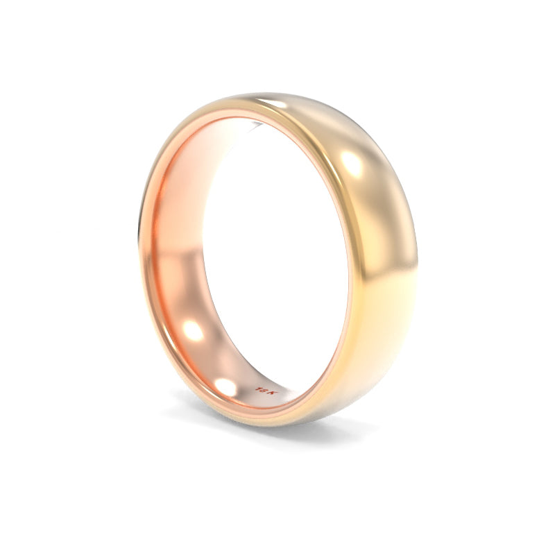Classic Two-Tone Band 6.00mm