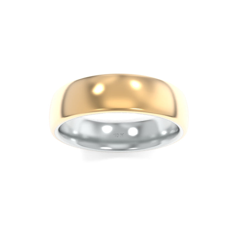 Classic Two-Tone Band 6.00mm