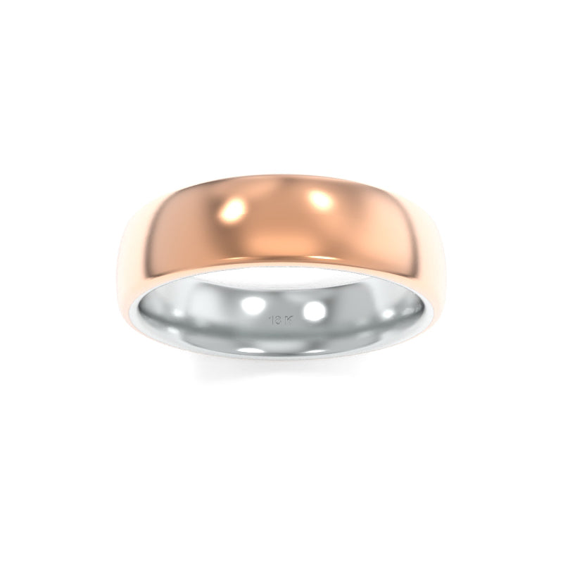 Classic Two-Tone Band 6.00mm