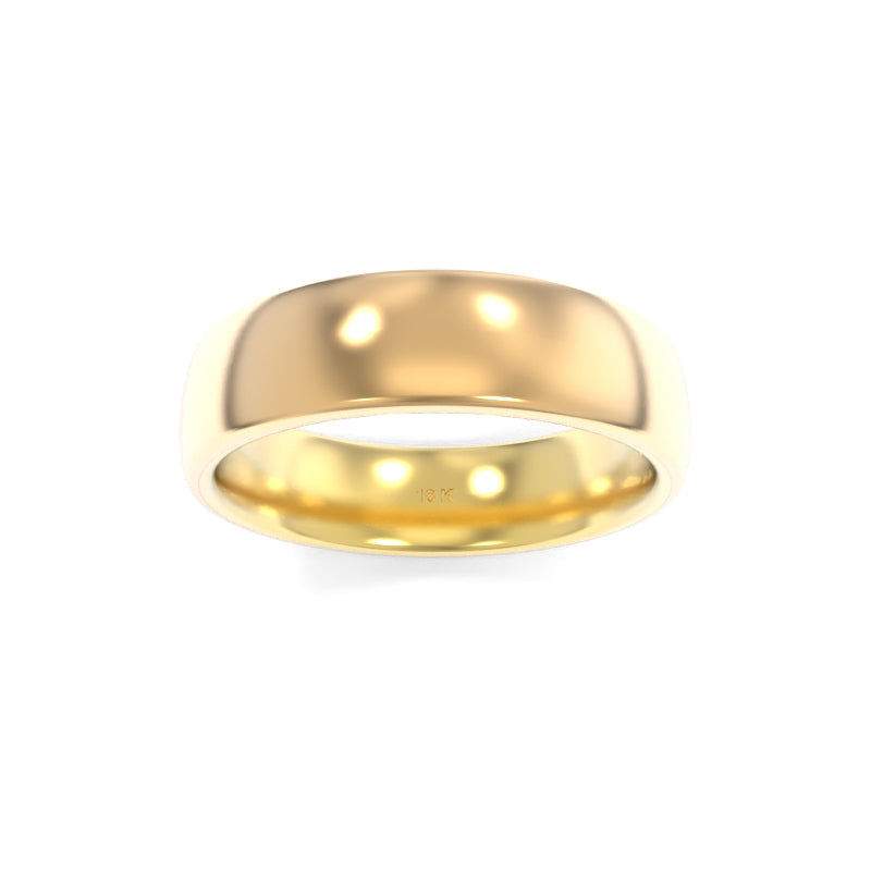 Classic Two-Tone Band 6.00mm
