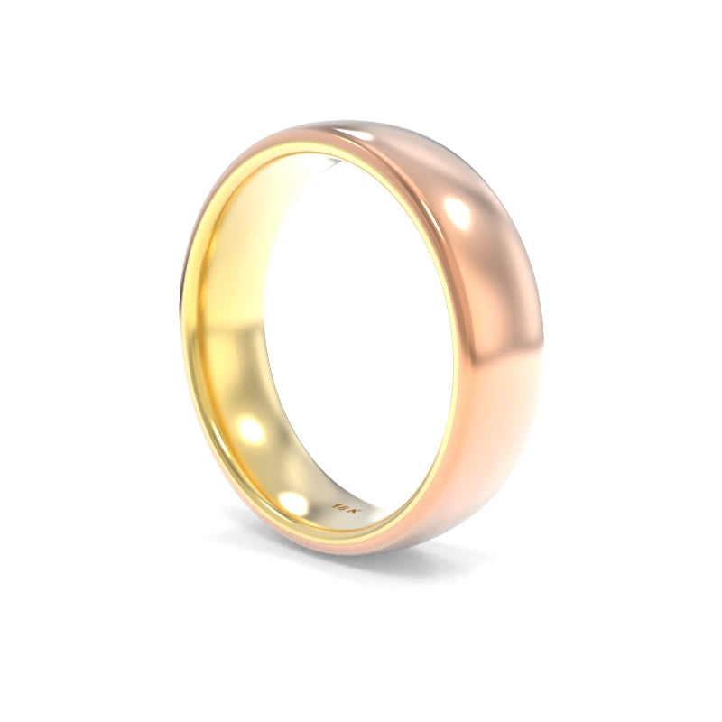 Classic Two-Tone Band 6.00mm