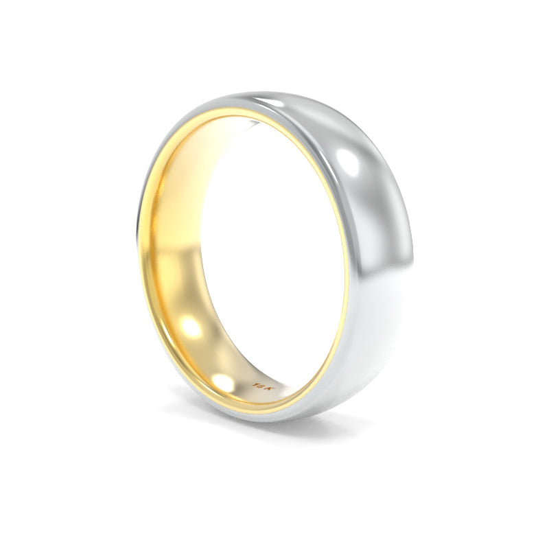 Classic Two-Tone Band 6.00mm
