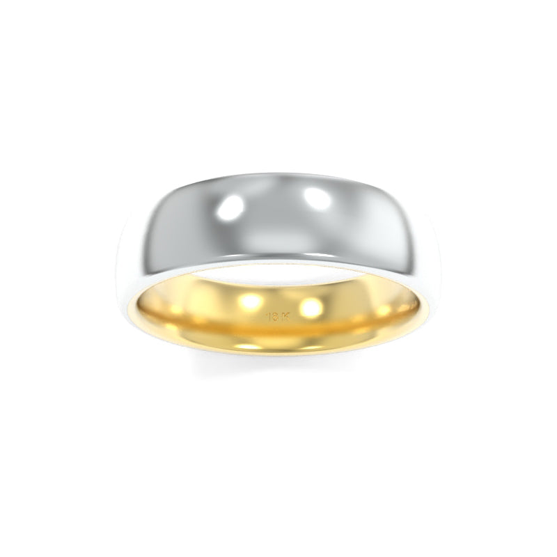 Classic Two-Tone Band 6.00mm