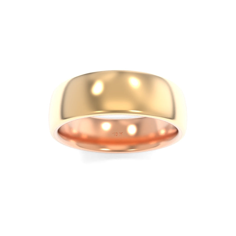 Classic Two-Tone Band 7.00mm