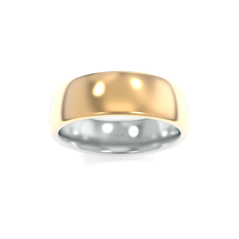 Classic Two-Tone Band 7.00mm