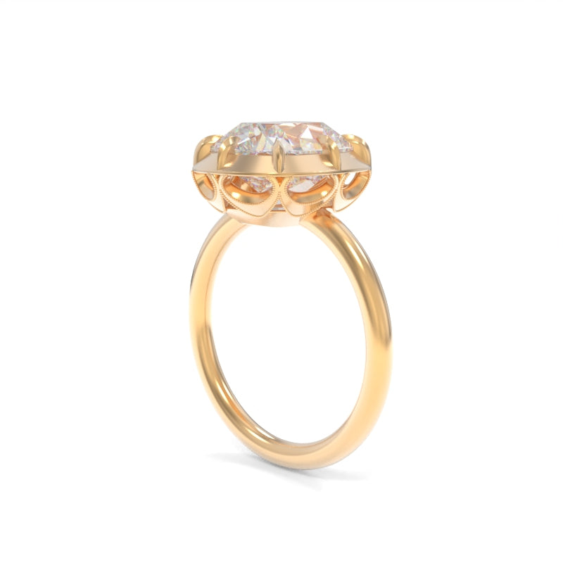 Colette Ring Old Mine Cushion