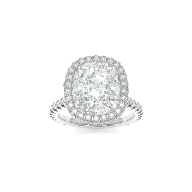 Dakota Ring Elongated Cushion