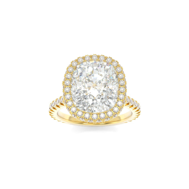 Dakota Ring Elongated Cushion