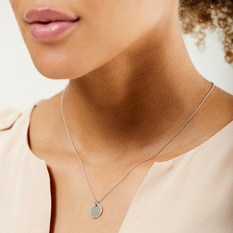 Diamond Circle Pendant