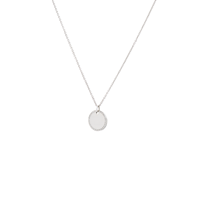 Diamond Circle Pendant