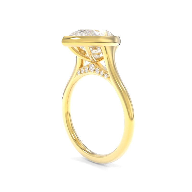 Eleanor Solitaire Pear