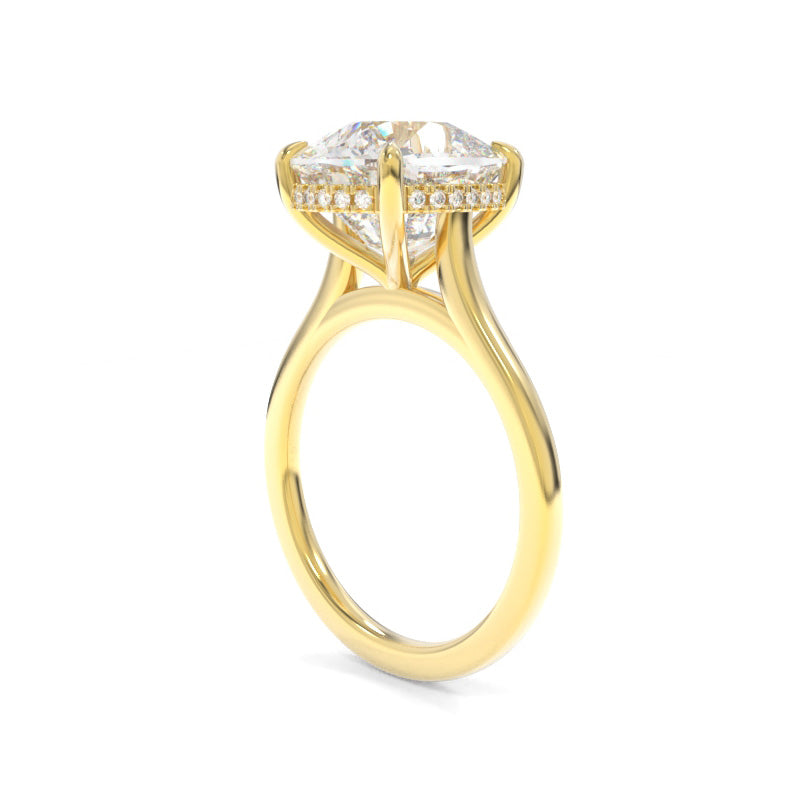 Elle Solitaire Elongated Cushion