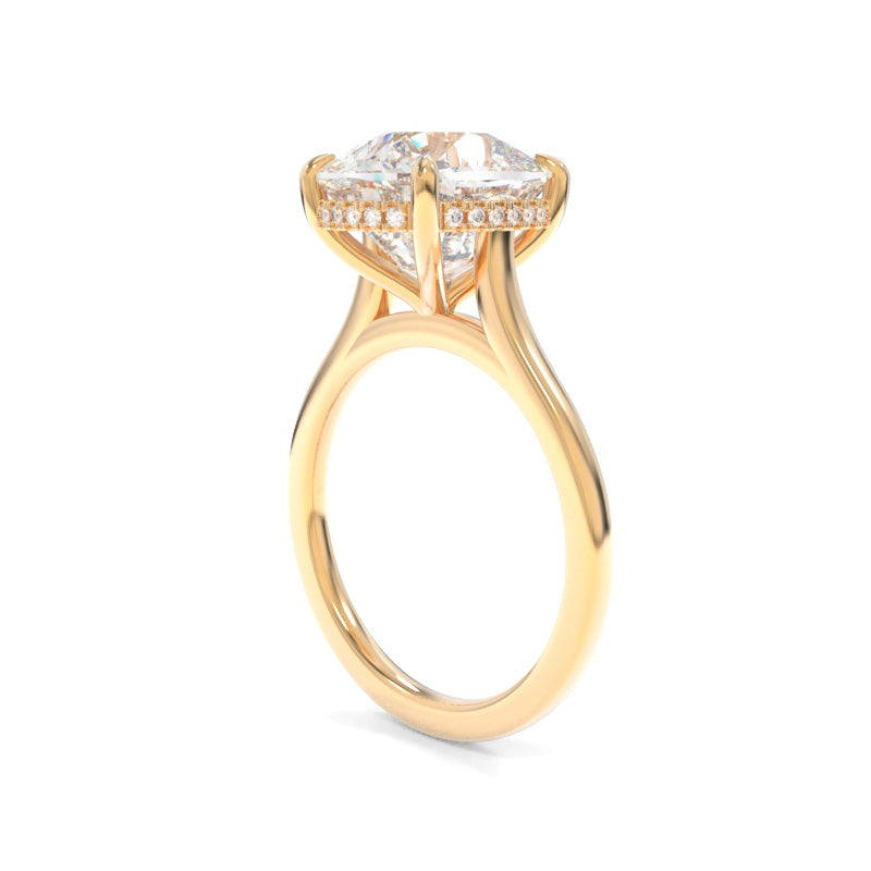 Elle Solitaire Elongated Cushion