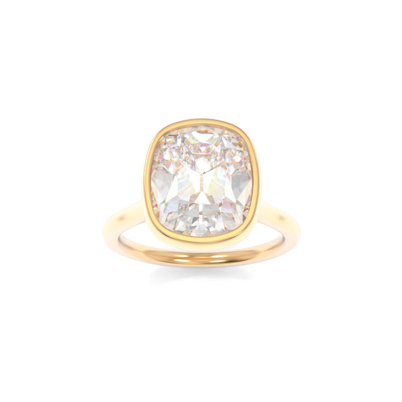 Eleanor Solitaire Old Mine Cushion