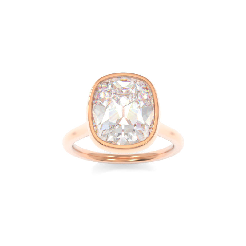 Eleanor Solitaire Old Mine Cushion