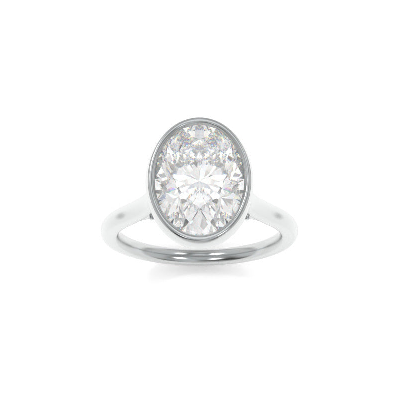 Eleanor Solitaire Oval