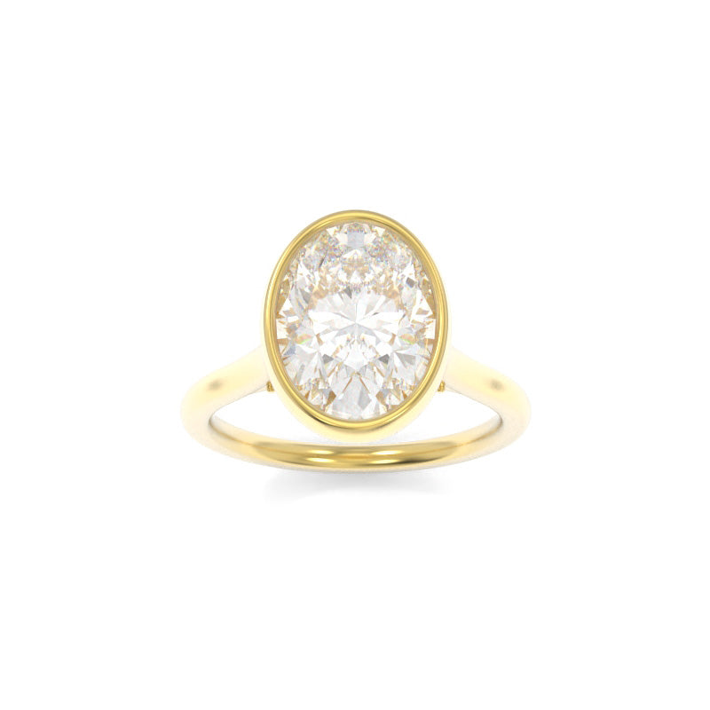 Eleanor Solitaire Oval