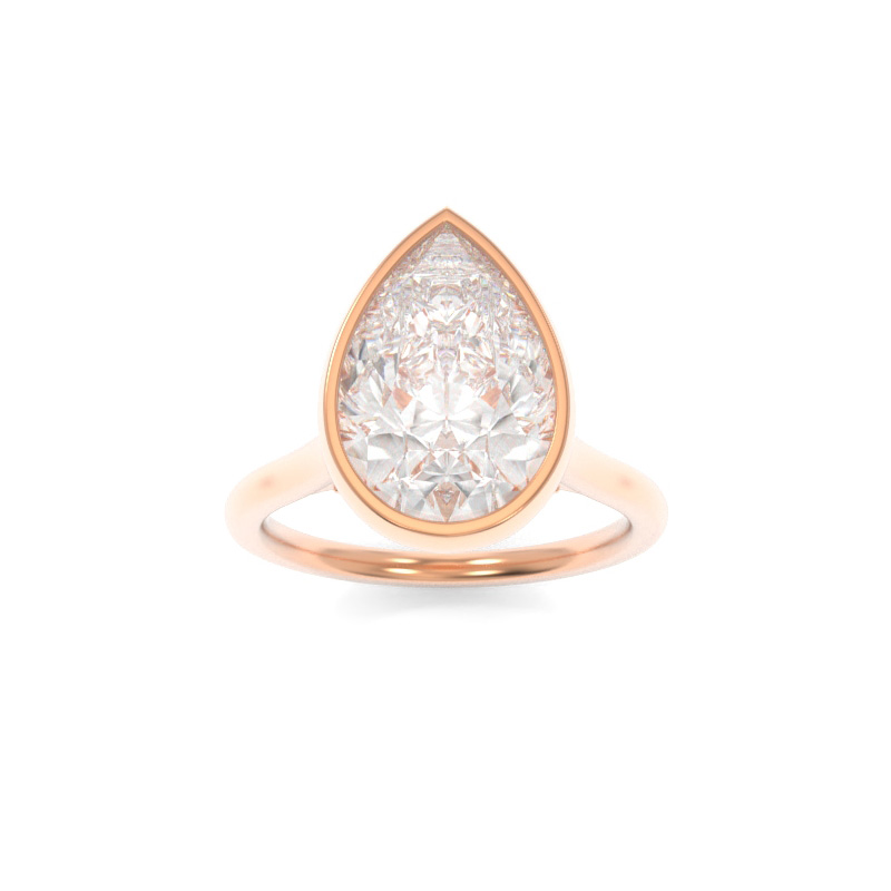 Eleanor Solitaire Pear