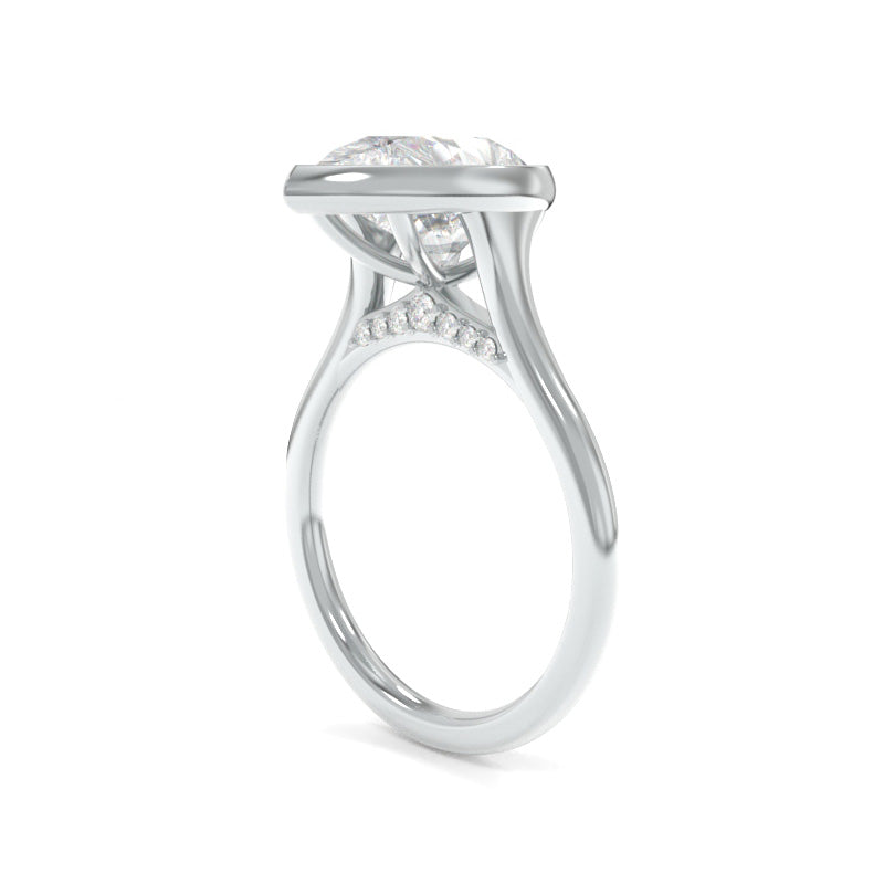 Eleanor Solitaire Pear