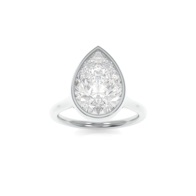Eleanor Solitaire Pear