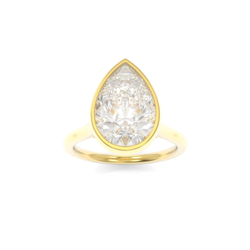 Eleanor Solitaire Pear