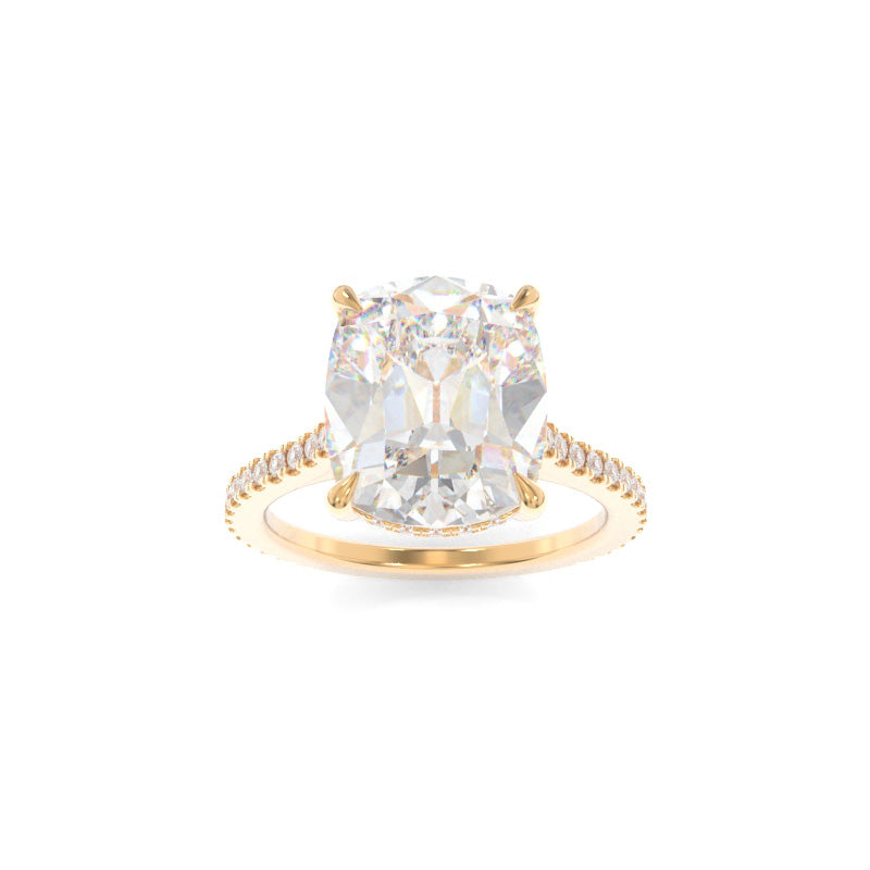 Elle Ring Old Mine Cushion