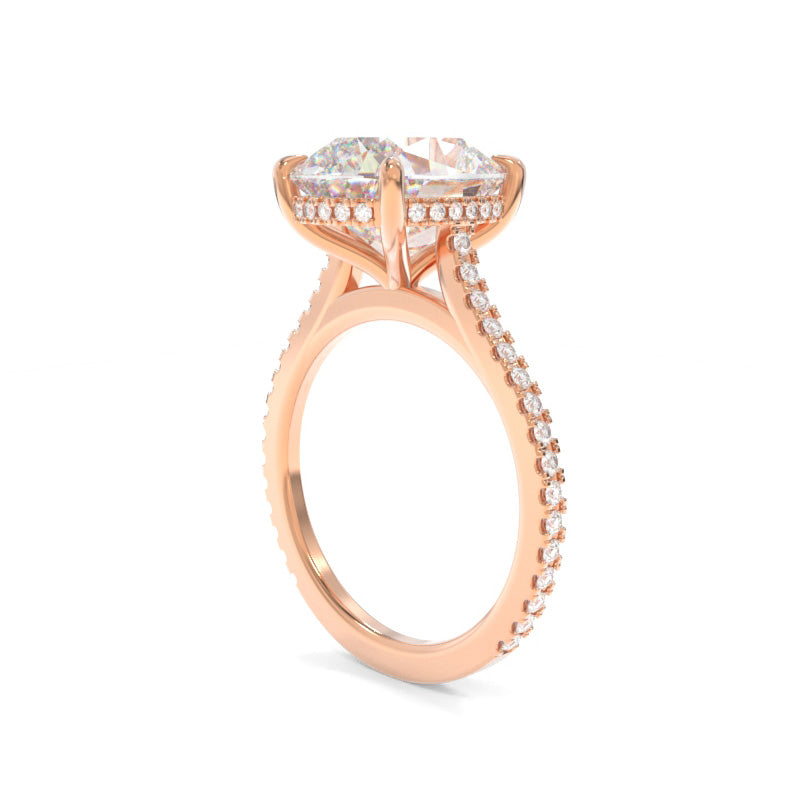 Elle Ring Old Mine Cushion