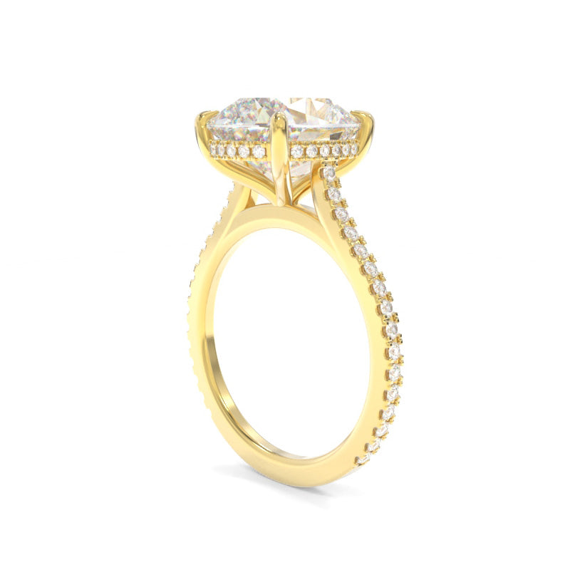 Elle Ring Old Mine Cushion