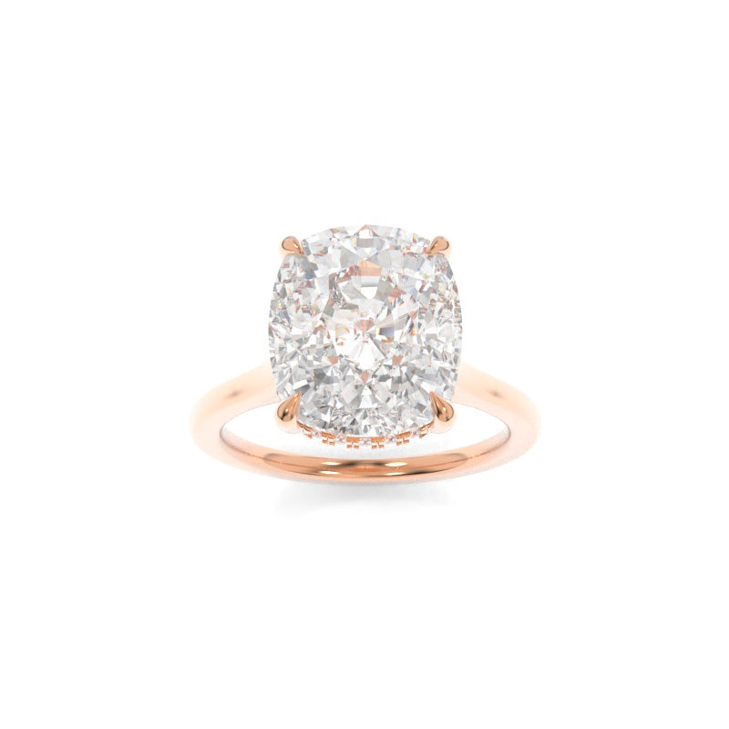 Elle Solitaire Elongated Cushion