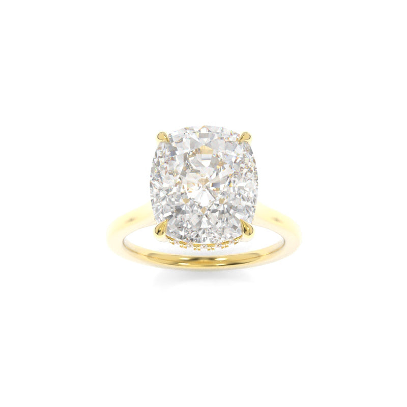 Elle Solitaire Elongated Cushion