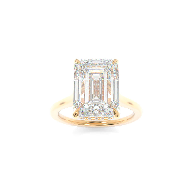 Elle Solitaire Emerald