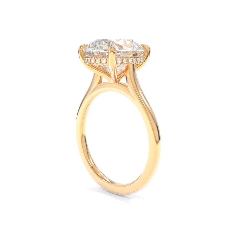 Elle Solitaire Old Mine Cushion