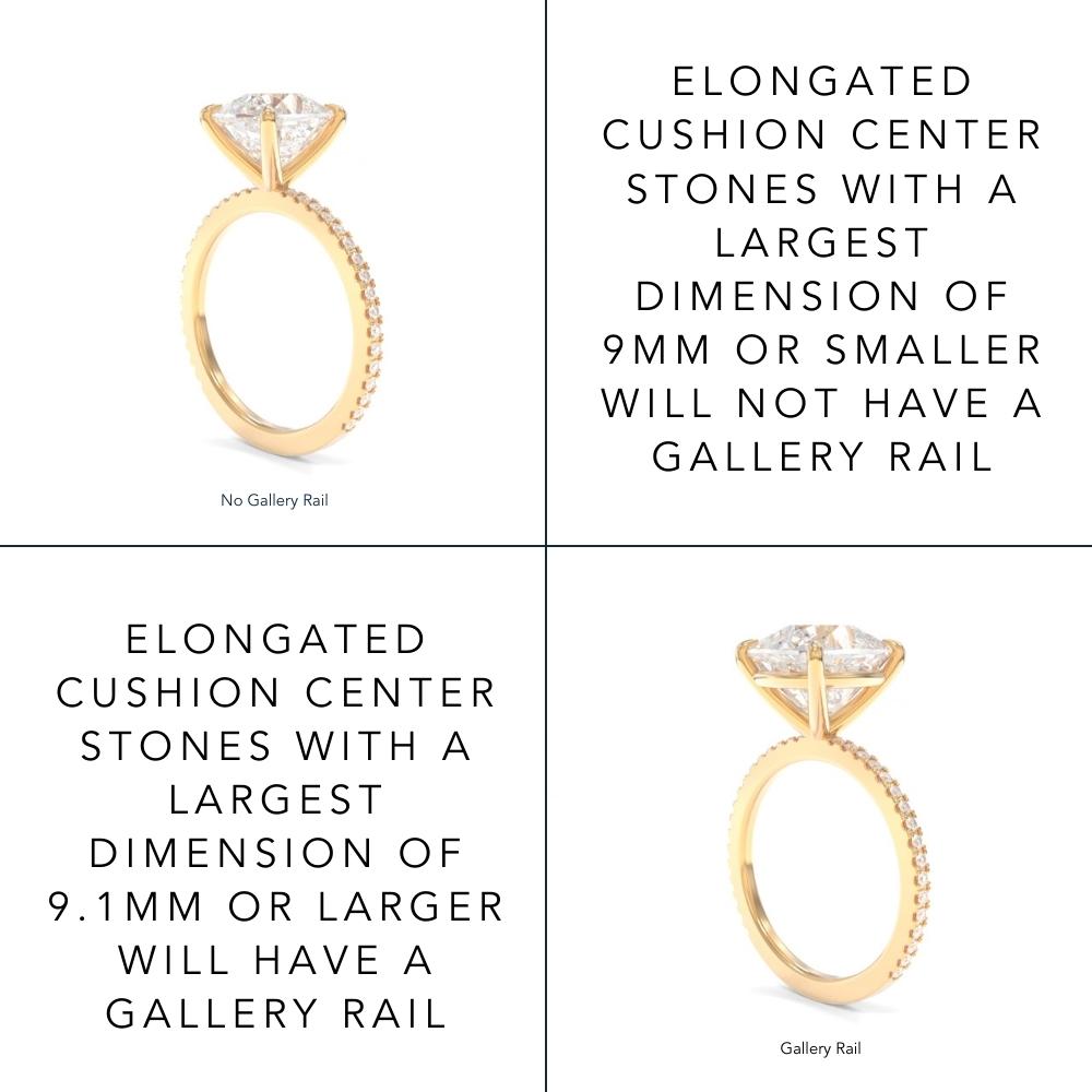 Tara Ring Elongated Cushion